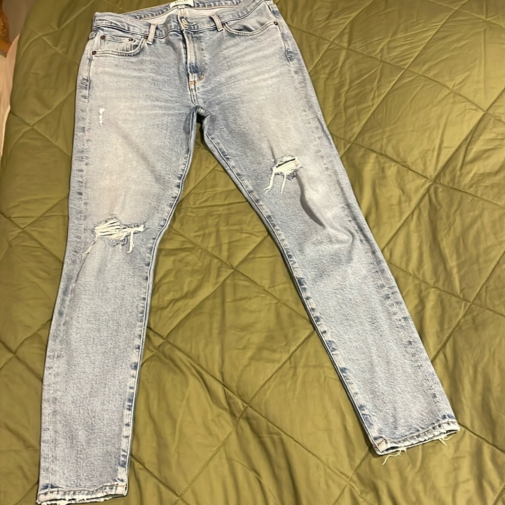 AGOLDE Sophe blue jeans. Size 28 - Picture 1 of 11